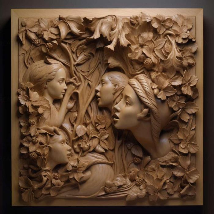 نموذج ثلاثي الأبعاد لآلة CNC 3D Art 